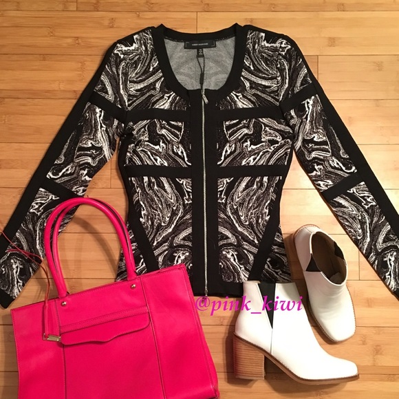 Robert Rodriguez Jackets & Blazers - ⬇️REDUCED❗️ Robert Rodriguez Marbled Intarsia Graphic Jacket